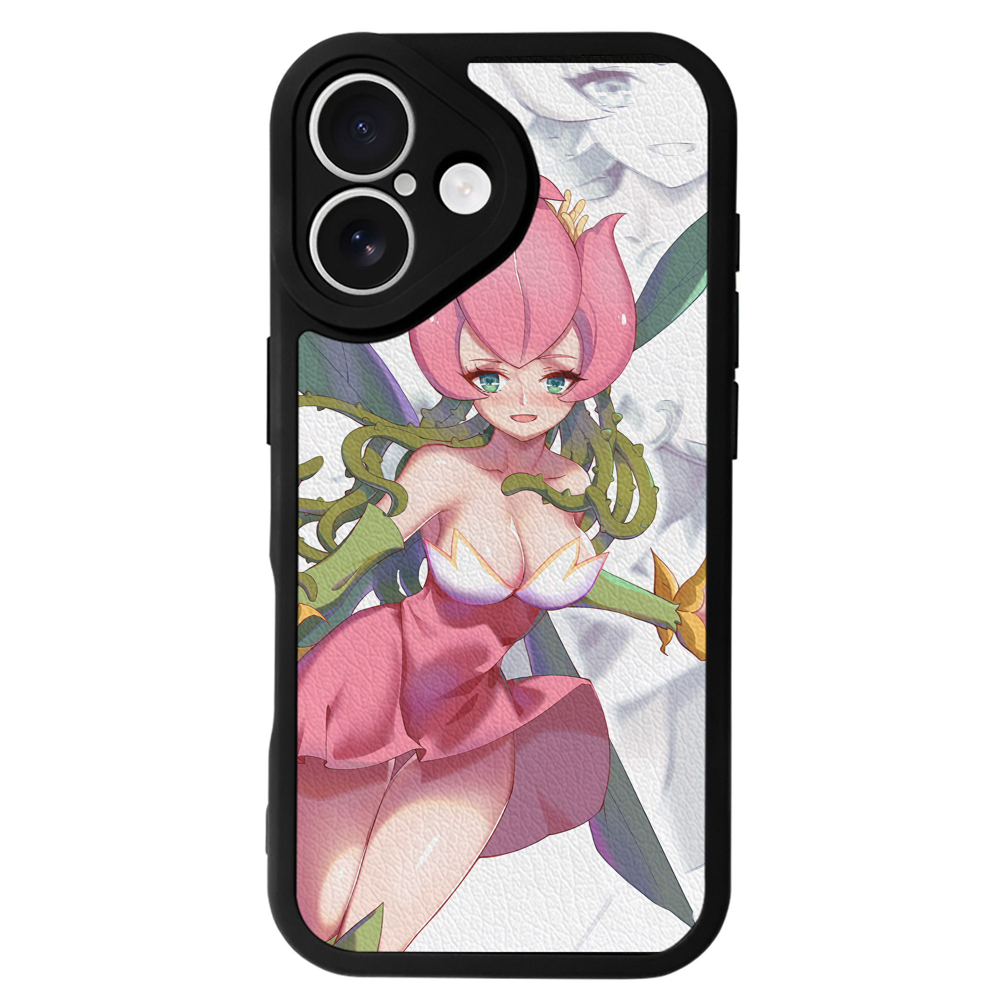 （画像用） Digimon デジタルモンスター/デジモン 【iPhone 16シリーズ対応】シリコンスマホケース（レザー調） 材質：シリコン